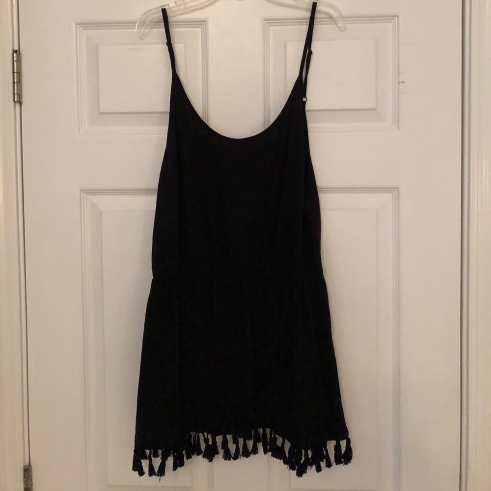 Victoria Secret Black Bathing Suit Coverup